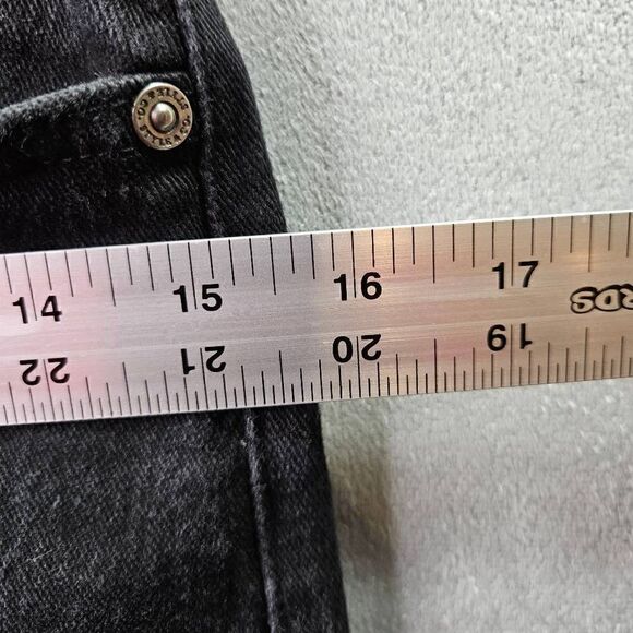 Style & Co Jeans Womens Size 6 Black Easy Care Straight Leg Fit Denim - Picture 5 of 10